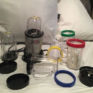 Magic bullet with all the cups